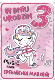 Armin Style Karnet Urodziny 3 GM-686