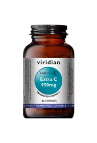 Viridian Extra C 950 mg - suplement diety 120 kaps.