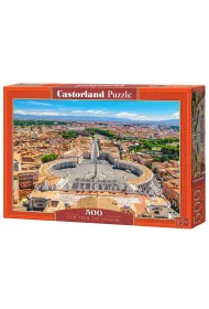 Puzzle 500 el. View from the Vatican Castorland