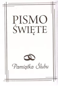 Pismo �wi�te w etui bia�e Pami�tka �lubu