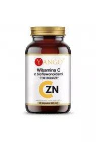 Yango Witamina C z bioflawonoidami i cynkiem Suplement diety 90 kaps.