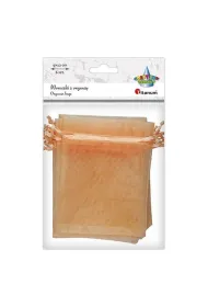 Titanum Woreczki z organzy �ososiowe 9x12cm 6 szt.