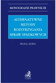 eBook Alternatywne metody rozstrzygania spraw spadkowych pdf