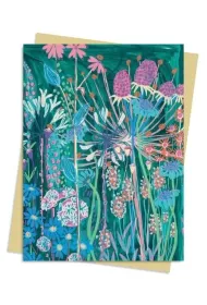 Flame Tree Karnet B6 Ogr�d Viridian Lucy Innes Williams