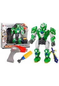 Robot do skr�cania �wiat�a d�wi�k zielony LeanToys