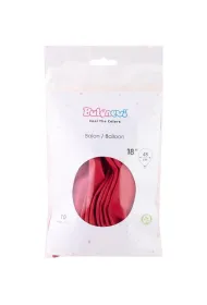 GoParty Balony lateksowe Pastel czerwone 45cm