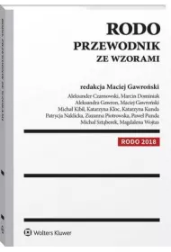 eBook RODO. Przewodnik ze wzorami pdf