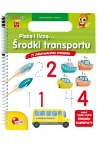 Ksi��eczka Carotina - pisz� i licz� srodki transportu *