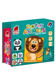 Puzzle Uk�adanka magnetyczna Zabawne zwierz�ta w ZOO Roter Kafer