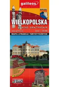 Mapa atrakcji turystycznych Wielkopolska. Cz�� centralna 1:120 000
