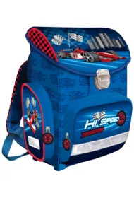 St. Majewski Tornister szkolny Premium Racing