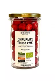 Biossom Truskawki liofilizowane chrupice 30 g Bio