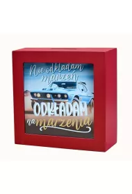 Skarbonka na marzenia auto Kukartka