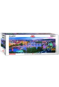 Puzzle panoramiczne 1000 el. Praga Eurographics