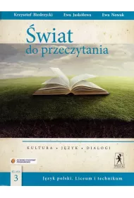 �wiat do przeczytania 3. Podr�cznik. Zakres podstawowy i rozszerzony