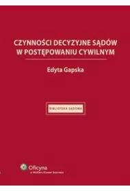 eBook Czynnoci decyzyjne sdw w postpowaniu cywilnym epub