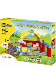 Klocki Blocki Klocki Mubi Ma�a Fabryka Mebli 70 element�w *