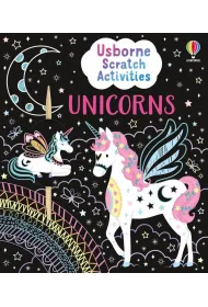 Unicorns. Usborne Scratch Activities wer. angielska