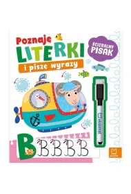 Poznaj� literki i pisz� wyrazy. �cieralny pisak