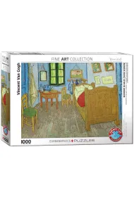 Puzzle 1000 el. Sypialnia w Arles, Vincent van Gogh Eurographics