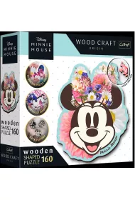 Puzzle drewniane 160 el. Stylowa Myszka Minnie Trefl