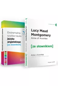 Pakiet [ze s�ownikiem]: Ania z Avonlea. Poziom A2/B1, Ekstremalnie szybka nauka j�zyka angielskiego