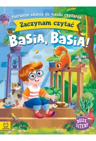 Zaczynam czyta�. Du�e litery. Pierwsze zdania do nauki czytania. Basia, Basia