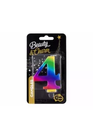 Godan �wieczka cyferka 4, Galaxy PF-SCG4 8cm