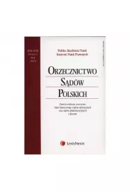 Orzecznictwo Sdw Polskich 3/2014