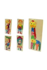 Puzzle Uk�adanka drewniana MIX Adar