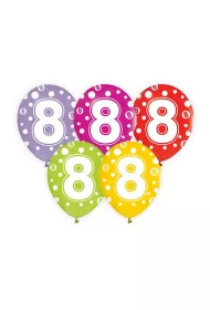 Godan Balony cyfra 8 30 cm