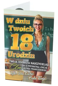 Yeku Karnet Urodziny 18