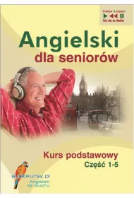 Audiobook Pakiet Angielski dla seniorw. Cz 1-5. Kurs podstawowy mp3