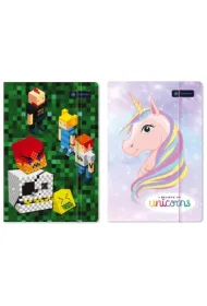Astra Teczka A4 z gumk� Pixel&Unicorn
