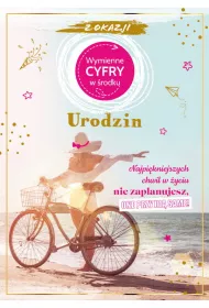 Armin Style Karnet Urodziny wymienne cyfry