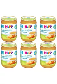 Hipp Zupka warzywna z indykiem po 5. miesicu zestaw 6 x 190 g Bio