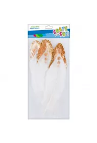 Craft with Fun Pi�rka brokatowe z�ote 17-22 cm