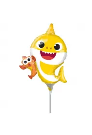 Amscan Mini shape. Balon foliowy Baby Shark
