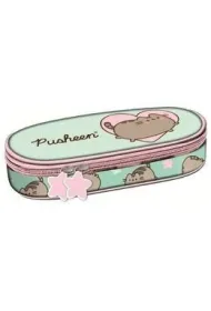 St. Majewski Pirnik saszetka z wewntrzn klapk Pusheen mint