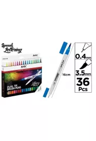 Artix Marker dwustronny p�dzelkowy 36 kolor�w