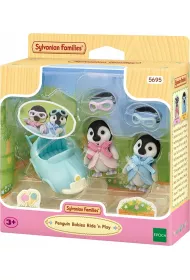 Sylvanian Pingwinki w samochodzie