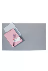Podk�ad na biurko PVC 58x38przezroczysty pe�na kiesze� BIURFOL PB-04-01