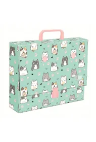 St. Majewski Teczka z r�czk� A4 XL Charming Cats