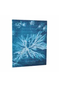 Anna Atkins` Cyanotypes Notatnik Sea Flowers ultra linia
