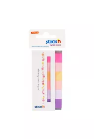 Stickn Zak�adki indeks. papierowe mix 6 kol. neon Spring