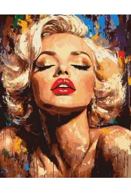 Ideyka Malowanie po numerach - Ol�niewaj�ca Monroe 40x50cm