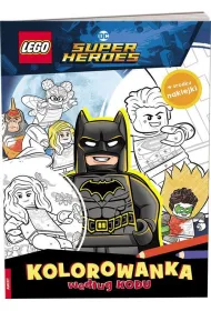 Lego Dc Comics Super Heroes. Kolorowanka wed�ug kodu