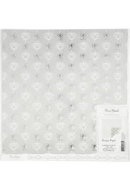 Happy Color Papier ozdobny Silver angels 30,5x30,5cm, 180g, 3 arkusze