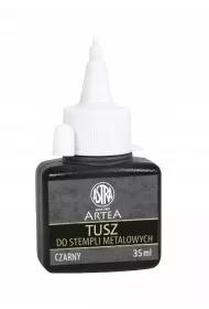 Astra Tusz do stempli metalowych czarny 35ml