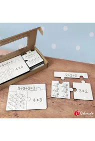 Puzzle matematyczne mno�enia a dodawanie Colorado